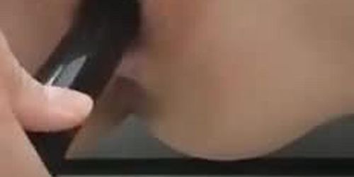 Teen screw herself vibrator