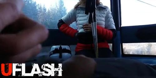 My First Flash with Cum Part 1