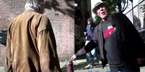 Old tourist looks for sex in amsterdam