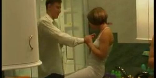 Russian Dude Fucking With Not Stepmom Voyeur