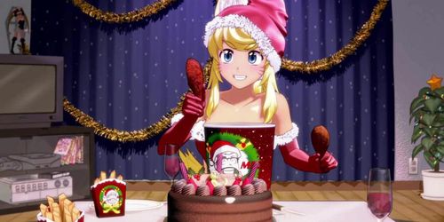 FOX GIRL TAKING A CREAMPIE FOR CHRISTMAS - part 3 different ending
