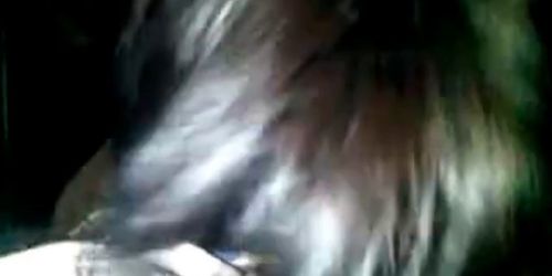 Naughty Vietnamese slut sucks a dark cock - video 1