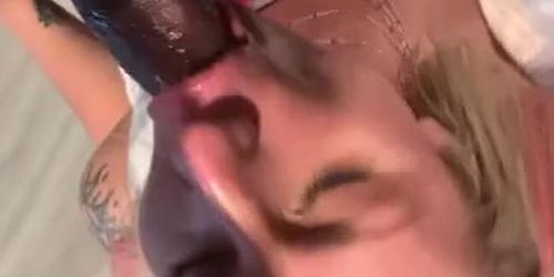 first time getting facefucked by bbc