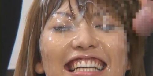 Asian model in bukkake hardcore gang part3 - video 1