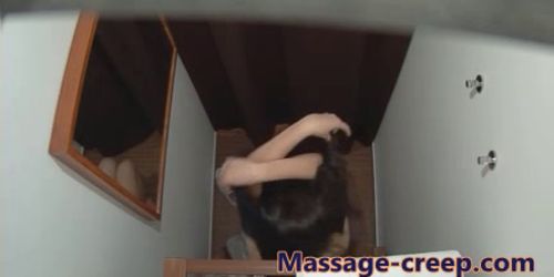 Sexy teen massage small-tits brunet