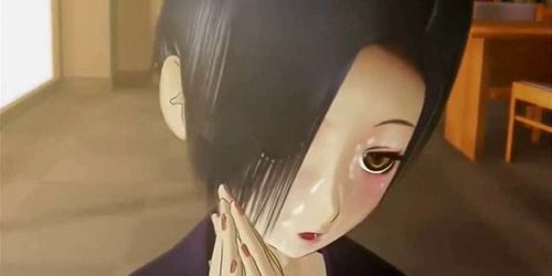 Anime milf in stockings gets laid