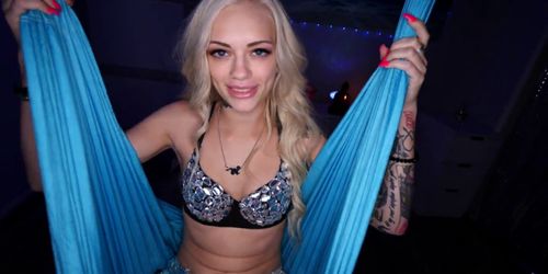 Beautiful Petite Blonde Whore Alex Grey Punished In Pov