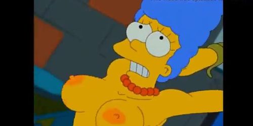 Marge Simpson Gets Fucked - marge simpson getting fucked by machine - Tnaflix.com