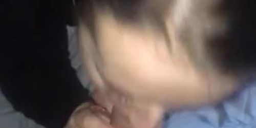 Teen Sucks Cock Facial