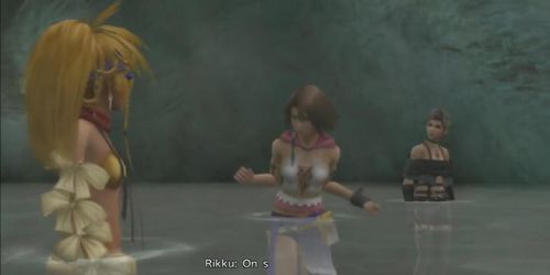 Final Fantasy X-2 HD Remaster (Hot Springs Scene)