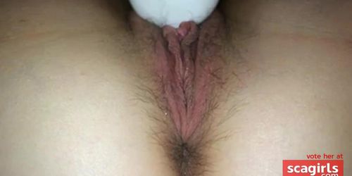 Hot girl has huge orgasm with pulsating asshole