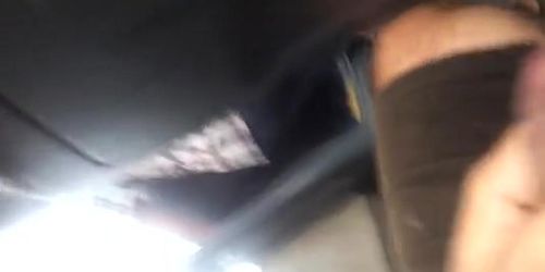 cum on bus in brazil