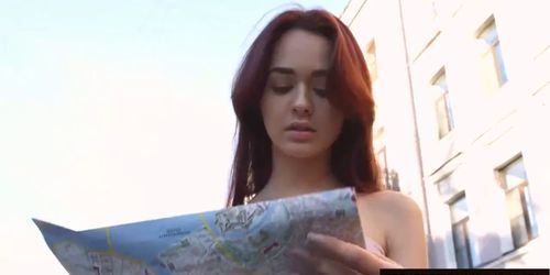 Redheaded Teen Michelle Can Gives Her Pussy To Her Bf