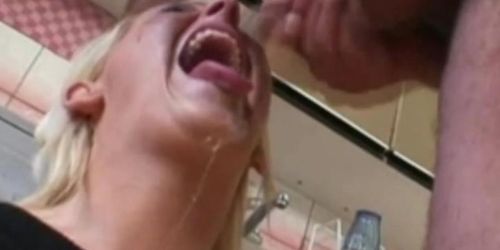 Wrecking Her Slutty Dutch Face With Cock Fucking Session