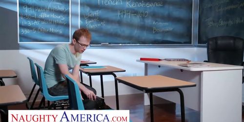 naughty america india summer plays with her student