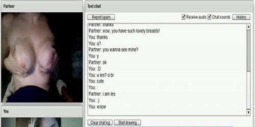 american sexy teen play with a fake girl on chatroulette