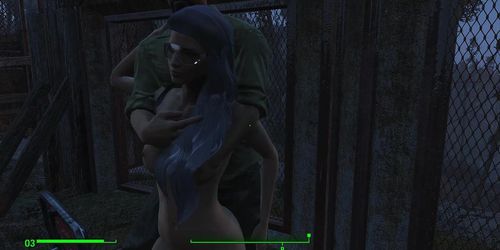 The camp guard decided to screw the guilty girl  PC Game