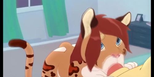 Furry Yiff Blowjob Cum Inside [Fuzzamorous]