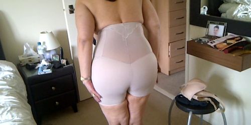 saggy corset striptease  (Sexy curvy)