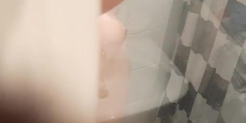 Hot 18 year old step sis in the shower 