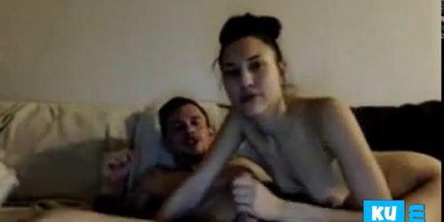 These two sluts love sucking their brothers cock