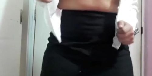 Cute striptease