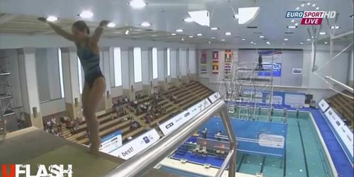 Russian Diving Oops