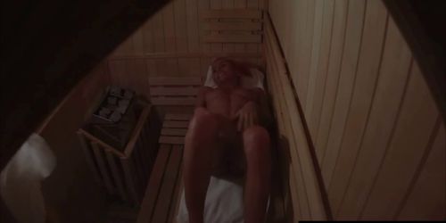 Two Amazing Figures Spied in Sauna