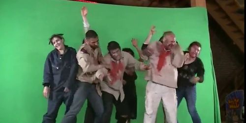 Behind the scenes of Zombies hardcore movie (Joanna Angel, Tommy Pistol, Larkin Love)