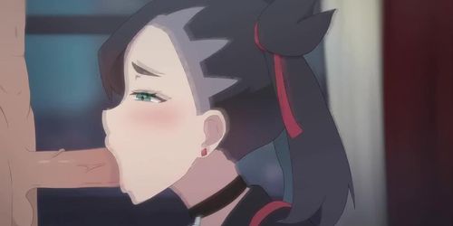 Pokemon Sword and Shield - Marnie (Mary) Fellatio  60 FPS, HD, Uncensored