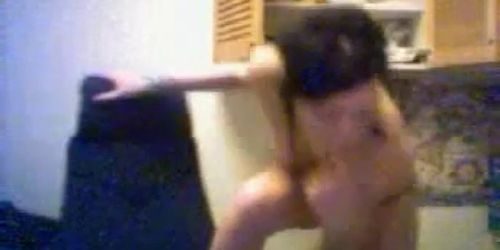 Young Slut Does A Striptease