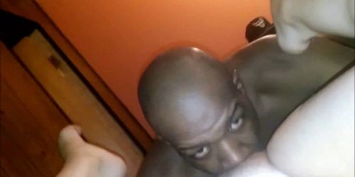 POV Interracial Pussy licking