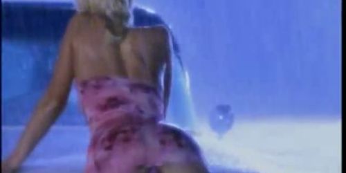 Russian blonde Edelweiss - Blowjob in Rain