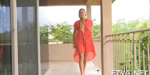 Babe shows great figure - video 28