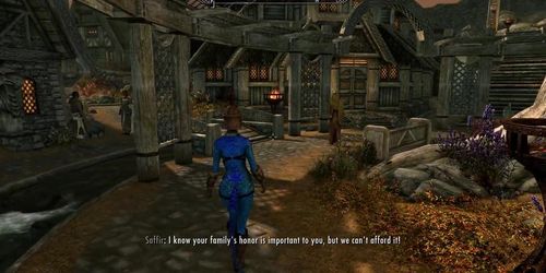 Skyrim, naked blue Argonian