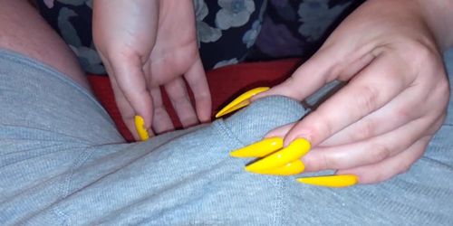 Yellow Long Nails Handjob - long nails handjob' Search - TNAFLIX.COM