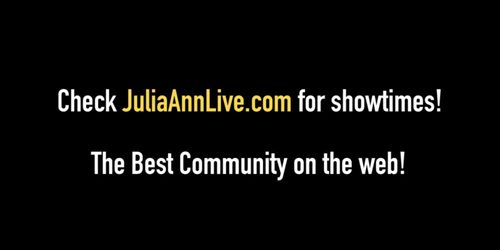 Blue Eyed Milf Julia Ann Jacks & Sucks Your Dick Off! (Julias Ann)