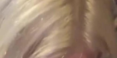 Teen from tinder sucks my dick in the car after movie date