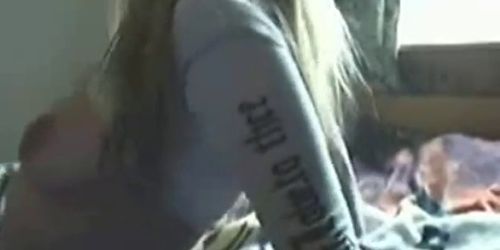 Bedroom Solo and orgasm Dutch Gemma 21 years