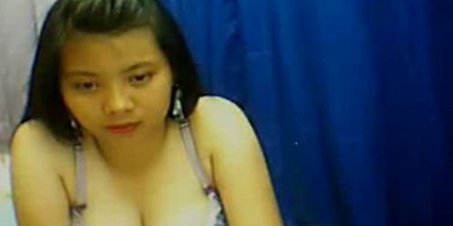 Asian Big Boobs Cam Girl. Cute! 3