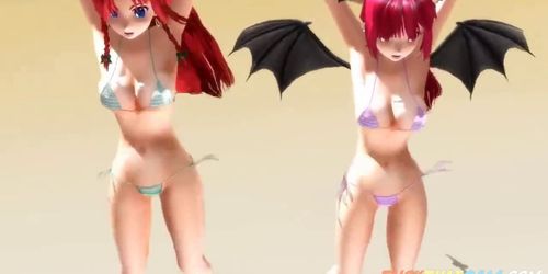 MMD BIKINI DANCE