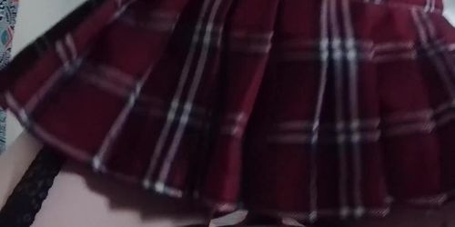 Sexy School Girl Blindfolded Gagged and Creampied