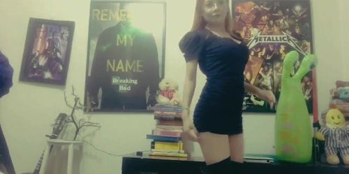 Redhead Spoiled Goddess Young Brat in High Heels  