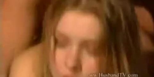 Teen anal by a couple