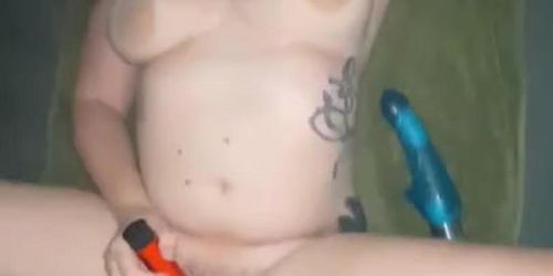Period sex with a hairy pussy