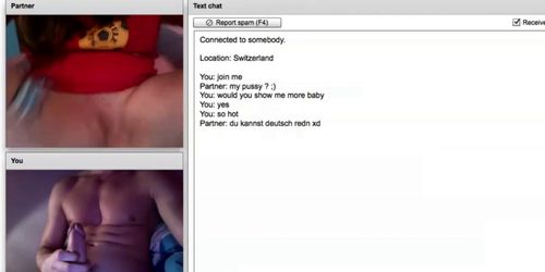 Swiss Girl On Chatroulette - video 1