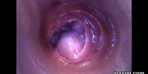 Hot czech girl gapes her narrow twat to the strange