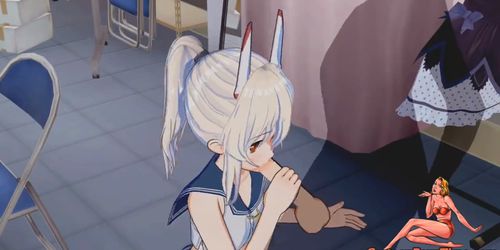 Azur Lane - Barely Legal Ayanami 3D Hentai