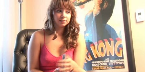 IT'S LIVE - Louisa Teases With A Dildo