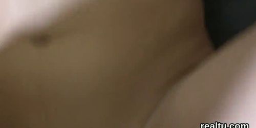 Glamorous czech kitten is teased in the hypermarket and nailed in pov
